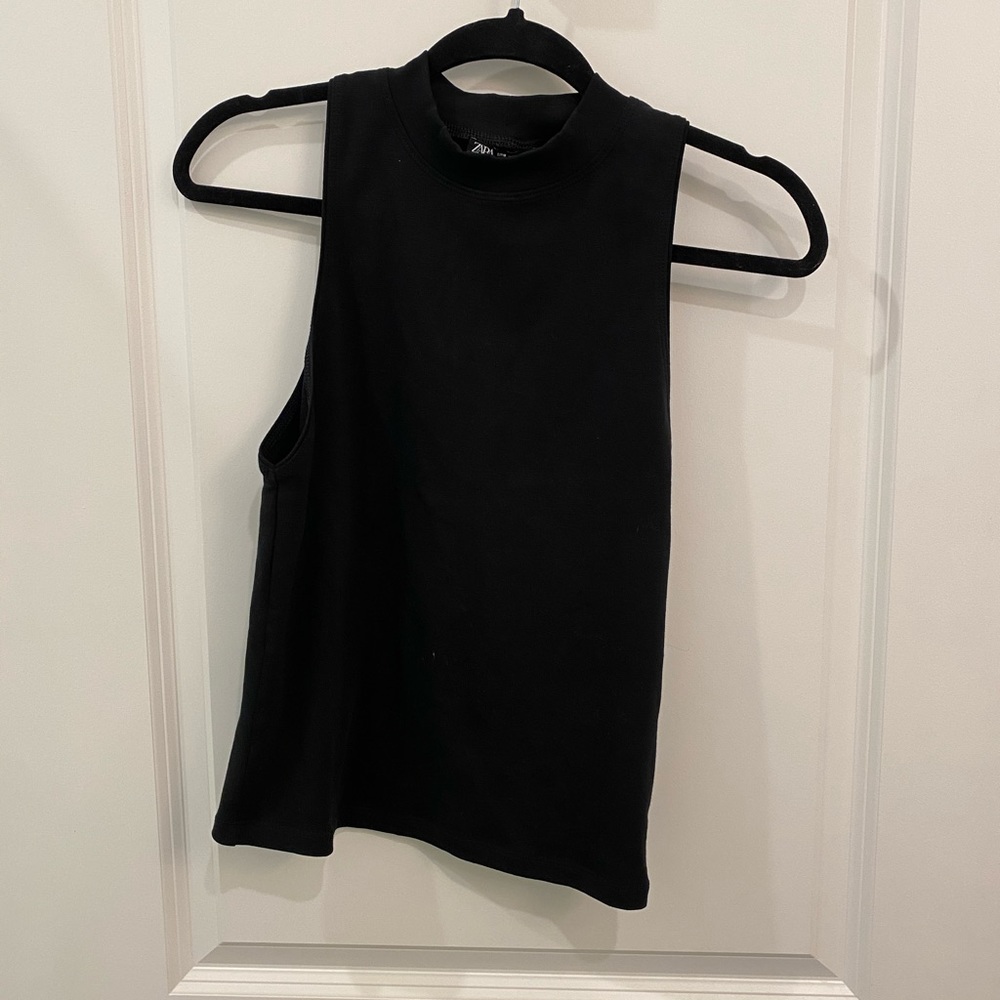 Zara Black Tank